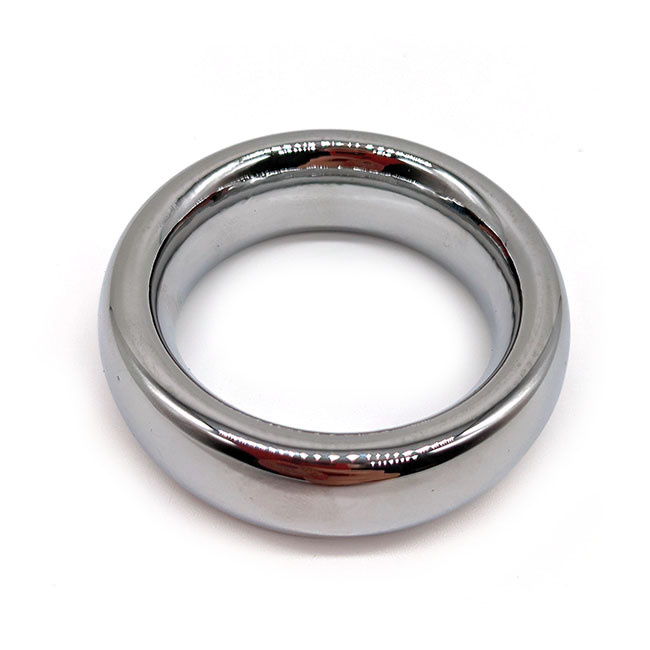 Chrome Donut Cock Ring - The Tool Shed: An Erotic Boutique