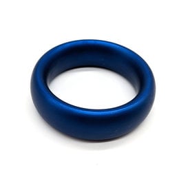 Excalibur Aluminum Donut Cock Ring, Blue
