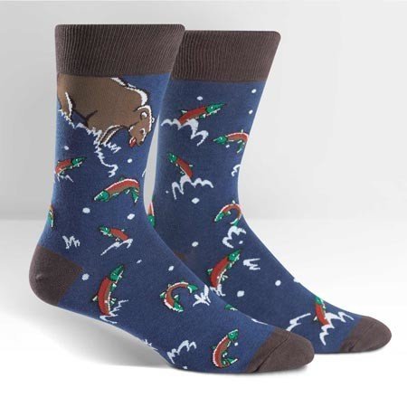 Catch of the Day Crew Socks