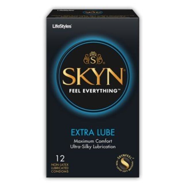 Lifestyles SKYN Extra Lube Condoms 12-pack
