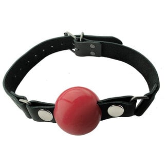 Silicone Ball Gag, 2 inch Red