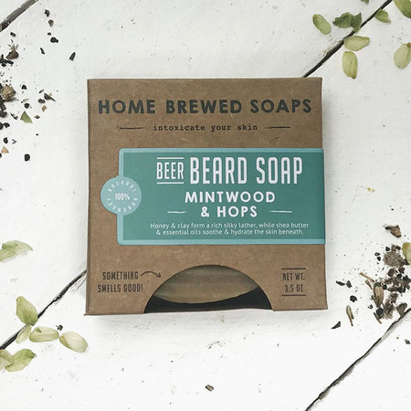 Mintwood & Hops Beard Beer Soap