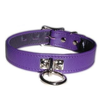 Locking Buckle Collar with O-Ring, Purple