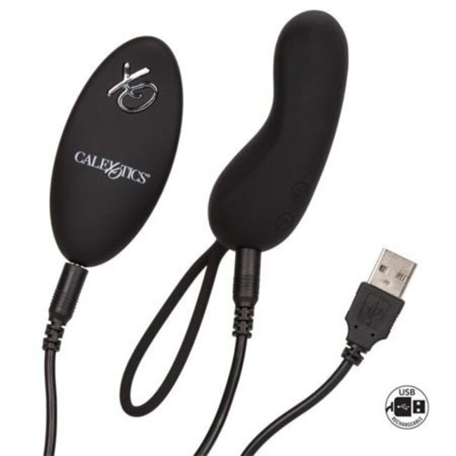 Silicone Remote Rechargeable Curve Bullet