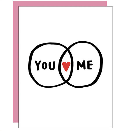 You Heart Me Greeting Card