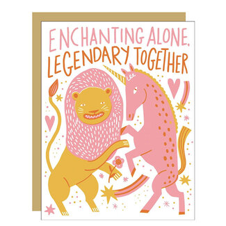 Legendary Together Greeting Card