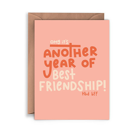 Happy Birthday Best Friend Greeting Card