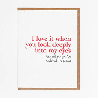 Look Deeply Greeting Card