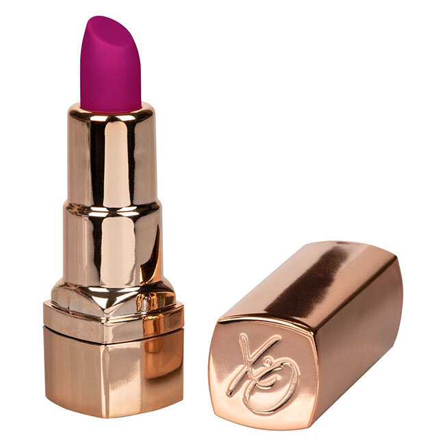 Hide and Play Rechargeable Lipstick Vibrator, Red