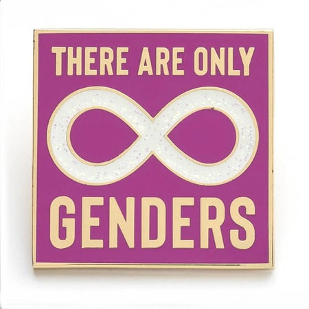 Infinite Genders Enamel Pin