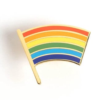 Pride Rainbow Flag Enamel Pin