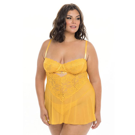 Charlotte Babydoll 74-11659, Gold Fusion