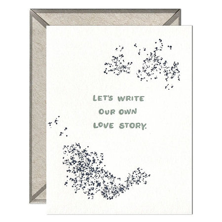 Love Story Greeting Card