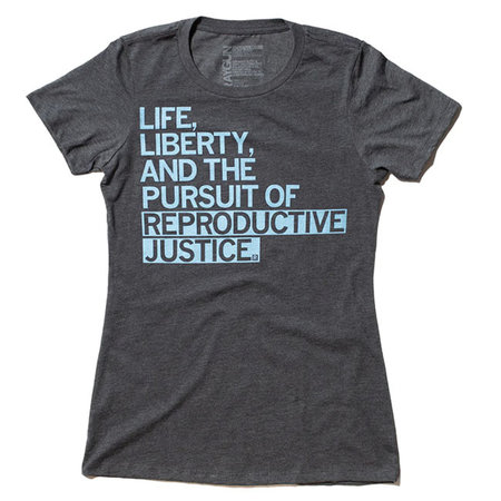 Reproductive Justice T-Shirt, Hourglass Cut