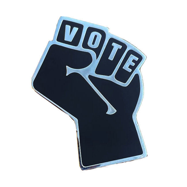 The Power of Voting Enamel Pin
