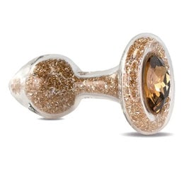 Sparkle Butt Plug, Gold