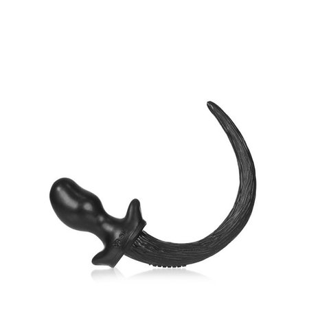 Oxballs Silicone Puppy Tail, Black