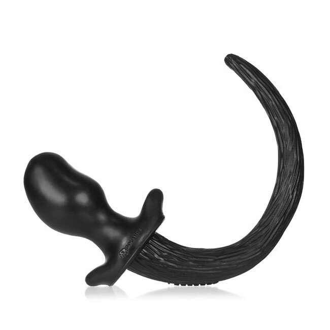 Oxballs Silicone Puppy Tail, Black