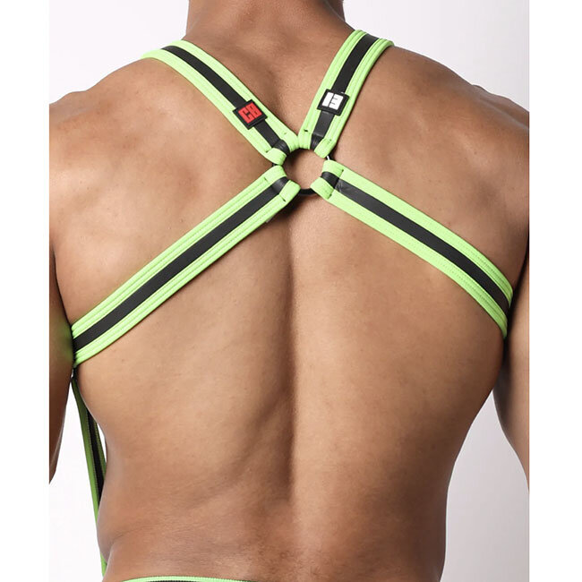 Cell Block 13 High Bar Harness CBS287, Green