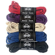 DGRC 6mm Hemp Rope, 30 feet