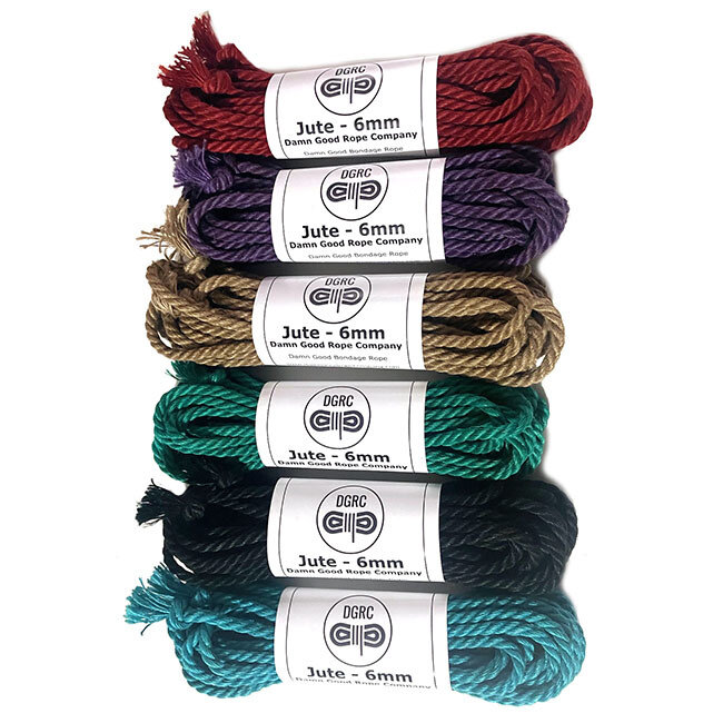 DGRC 6mm Jute Rope, 30 feet