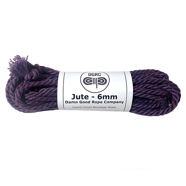 DGRC 6mm Jute Rope, 30 feet - The Tool Shed: An Erotic Boutique