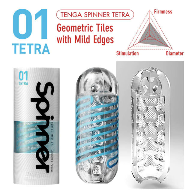 Tenga Spinner 01 Tetra Blue