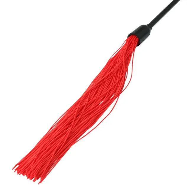 Fine Silicone Tickler Whip