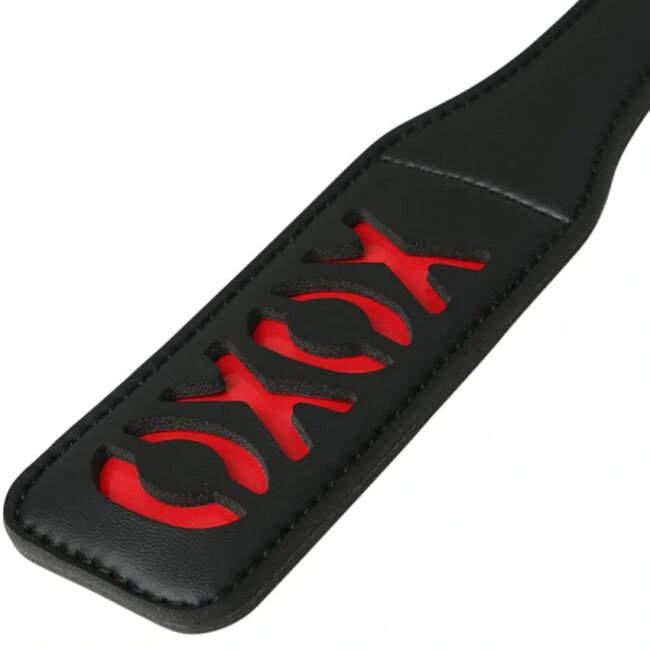 S and M XOXO Paddle, Black