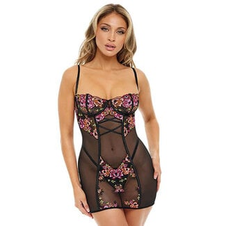 Natty Underwire Fitted Babydoll, 70-11828