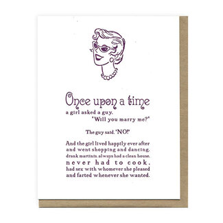 Once Upon A Time Greeting Card