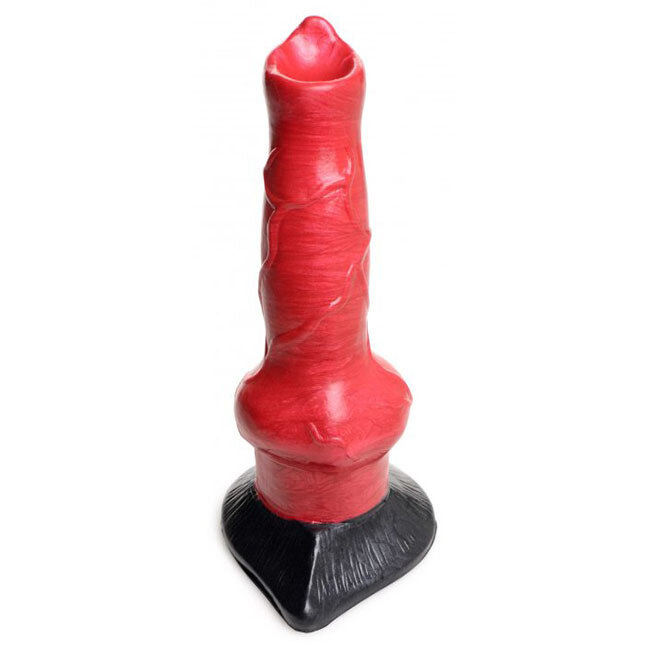 Hell-Hound Canine Silicone Dildo