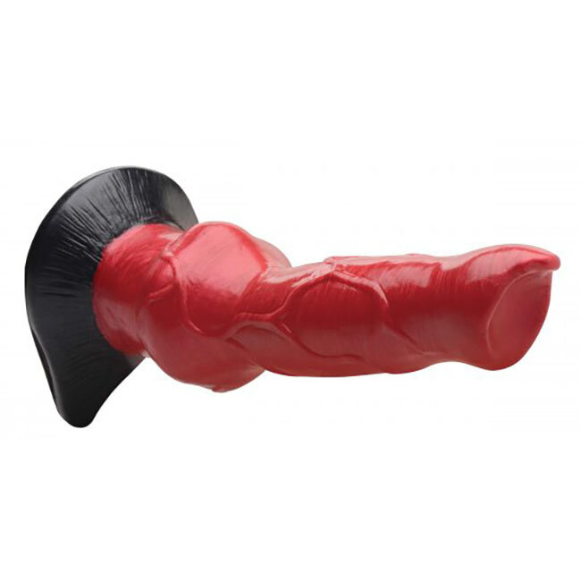 Hell-Hound Canine Silicone Dildo