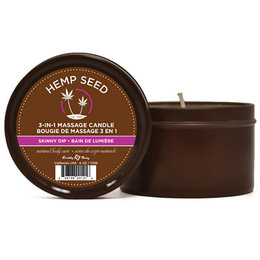 Earthly Body Scented Massage Candle, Skinny Dip