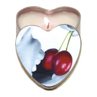 Earthly Body Edible Massage Candle, Cherry