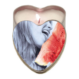 Earthly Body Edible Massage Candle, Watermelon