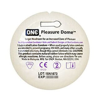 One Pleasure Dome Condom