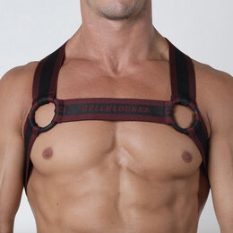 Rascal Harness CBS255, Burgundy