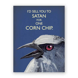 Corn Chip Greeting Card