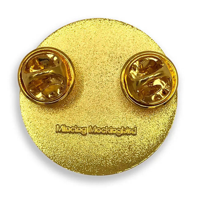 Poop on Racists Enamel Pin