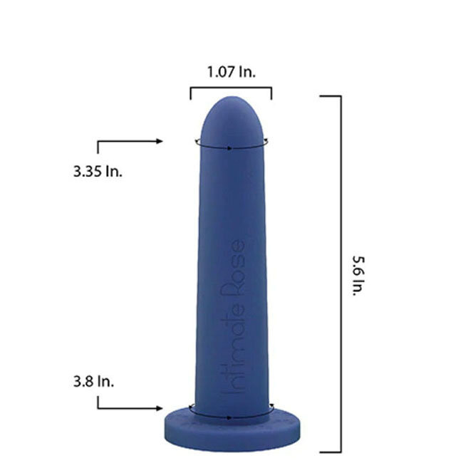 Intimate Rose Silicone Dilator, Size 6