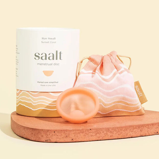 Saalt Menstrual Disc, Small (coral)