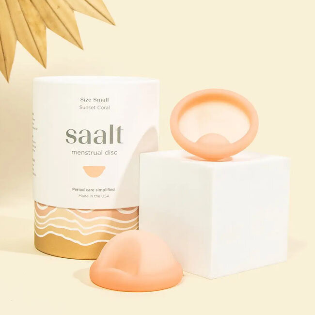 Saalt Menstrual Disc, Small (coral)
