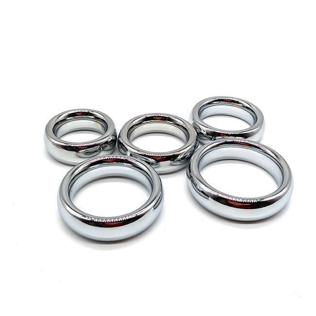 Chrome Donut Cock Ring