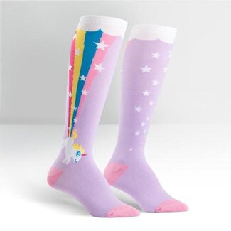 Rainbow Blast Knee Socks
