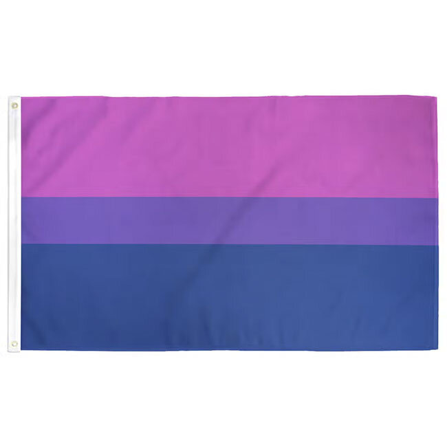 Bisexual Pride Flag 3 feet x 2 feet