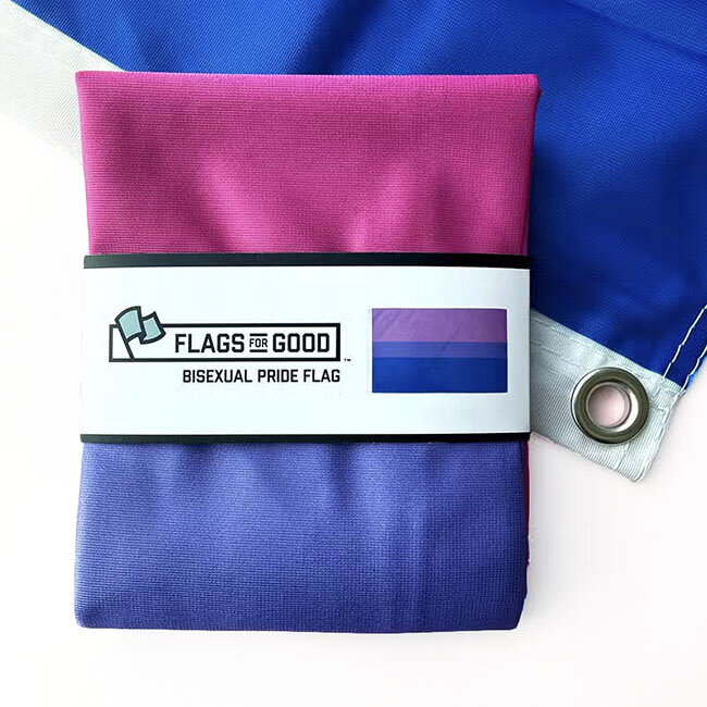 Bisexual Pride Flag 3 feet x 2 feet