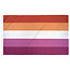 Lesbian Pride Flag 3 feet x 2 feet