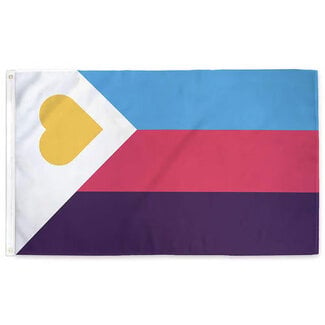 Poly Pride Flag 3 feet x 2 feet