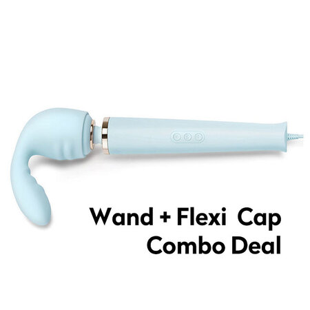 SPECIAL: Le Wand Corded Massager + Flexi Silicone Attachment Combo